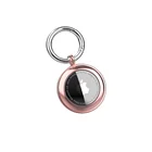 Logo Customized Metal Air Tag Case Cover Keychain Key Ring Clip Holder For Apple Airtags Case For Airtag