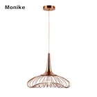 Lamp Lampe Pendante Nordic Style Modern 1Arms Decoration Club Dining Room Home Frech Rose Gold Pendant Lamp