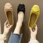 Flat Factory Direct Supply Fashion Slip-on Ladies Bridal Office Flat Shoe For Girls Women