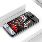 Mobile Phone For IPhone 12 11 XR XS Max Customized Glossy Glass Mobile Phone Case For Samsung S21 Plus La Casa De Papel