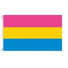 Pride Wholesale Stock Flying Outdoor 3x5ft Polyester Big Rainbow Lesbian Lgbt Gay Pride Flag
