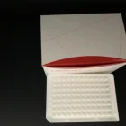 Use Research 0.2ml 96 Well Laboratory Use Plastic Transparent Without Skirt Sterile Pcr Plate For Research