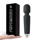 Adult 20 Frequency Mode And 8 Speed Wand Massager Vibrator Wholesale Adult Vibrator Sex Toy For Women