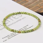 Beads Green Aventurine Indian Agat 4 Mm Polished Aamazonite Stone Beads Bracelets For Men Women
