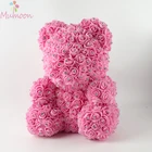 Rose Bear Artificial Valentines Gift Wedding Birthday Girlfriend Tech Decorative Fly Packing Teddy