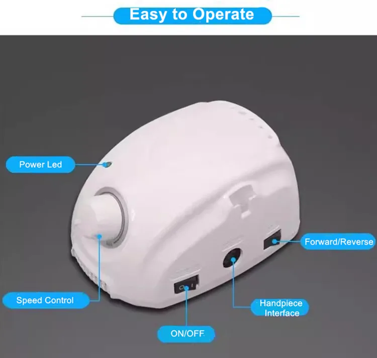 2066 Wholesale 45000rpm Micromotor Bt-Marathon 3 SDE-SH37N Dental Laboratory Manicure Nail Drill Polishing and Grinding Machine factory