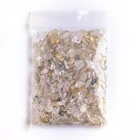 Crystal Hair Wholesale Natural Crystal 100g Hair Crystal Broken Crystal Semi-precious Stone Handicraft Stone