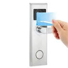 Door Lock Rfid Door Lock 125khz T5577 RFID Keycard Hotel Door Lock System Electronic Smart Lock For Hotels