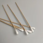 Bamboo Cotton Swabs Bamboo Sticks Factory Wholesale New Designs Large Head Cotton Swabs Bamboo Stick