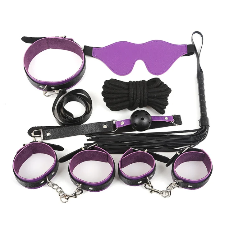 BDSM Slave Set SM Bed Bondage Restraint Kit Sex Fetish Toy Erotic