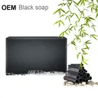 Hand Made And Private Label 100% Natural Hand Made Black Soap Anti Acne And Cleasning For Males