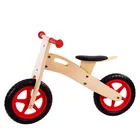 Car Wooden Balance Bike Kids Ride On Car Outdoor Toy Bicycle