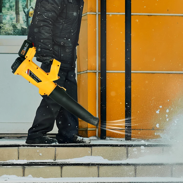 Lightweight Handheld Garden Leaf Blower , Quiet Cordless Electric Air Blower 0