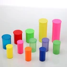 Vials Pop Vial 19 Dram/80ml Eco-friendly Medical Pop Top Vials Easy Squeeze Sides Rx Pharmacy Vials