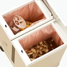 Factory Price Household Multi Functional 2 Compartment Plastic Sorting Trash Can