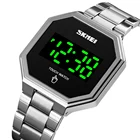 Watch Led Steel SKMEI 1696 Digital Watch LED Sport Stainless Steel Band Watch