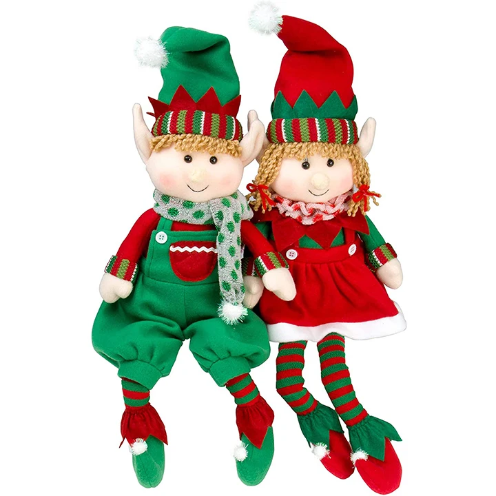 Girl Custom Elf Elf Doll Plush Dolls Custom Christmas Elves 