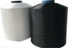 Black Polyester Yarn Dyed The Black White Polyester Yarn 300D96 150D/48 For Shoes Garment Travel Bag