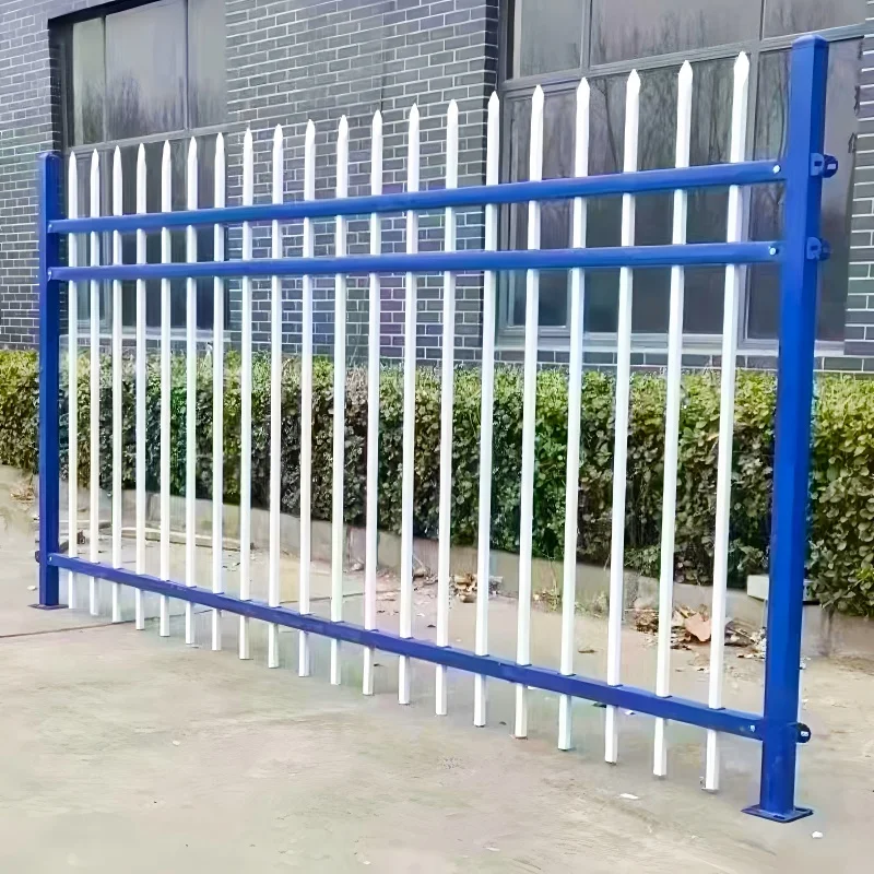 Sliding Fence Gate Motor and Steel Fence Panels with H Post Fence for Industrial Area, Automated Security Barrier manufacture