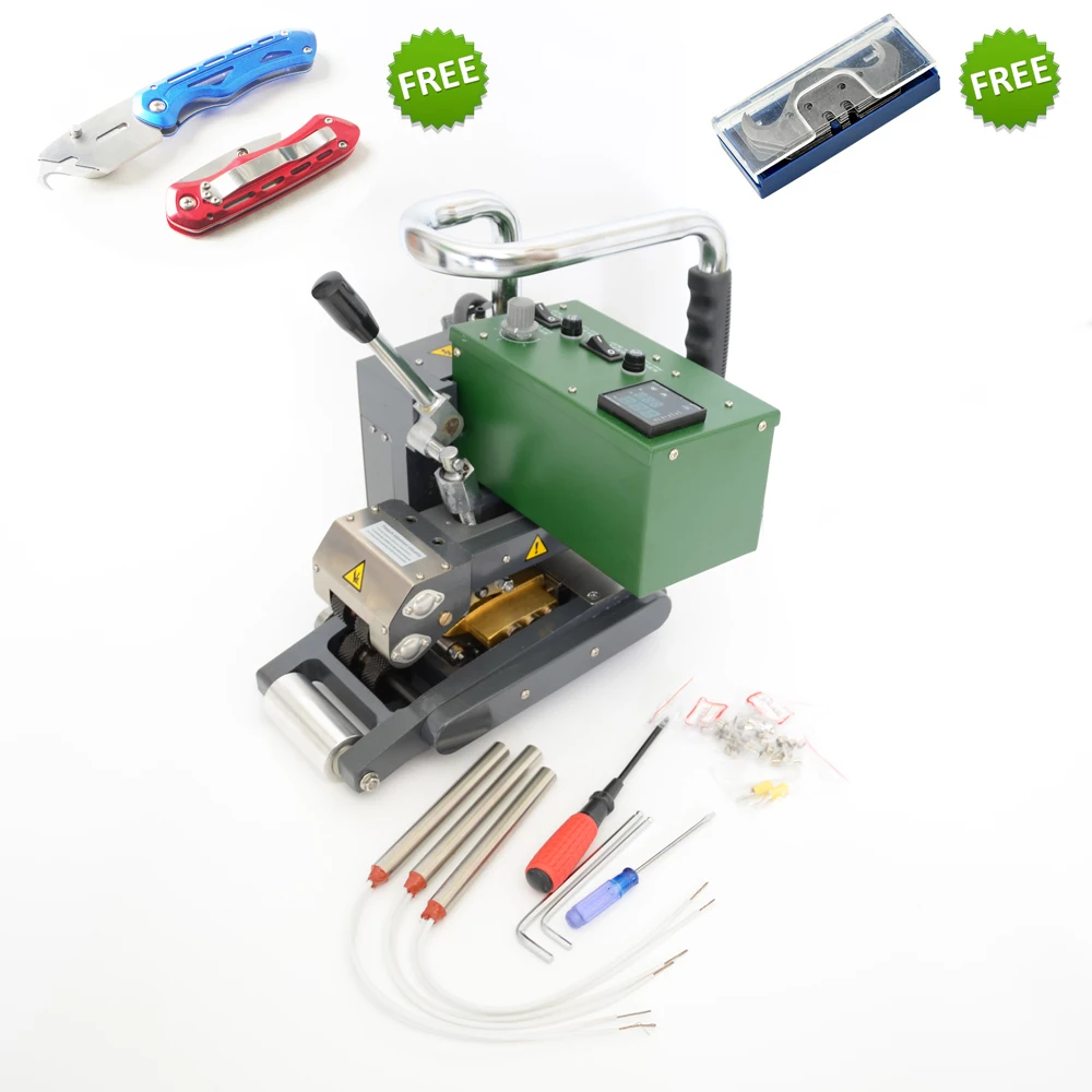 Máquina soldadora de cuña de superposición, Geomembrana, 220V/110V, con 2  años de garantía|Soldadoras de plástico| - AliExpress