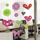UCI Children's Favorite Stickers High Quality Removable Silicone Window Sticker With Custom