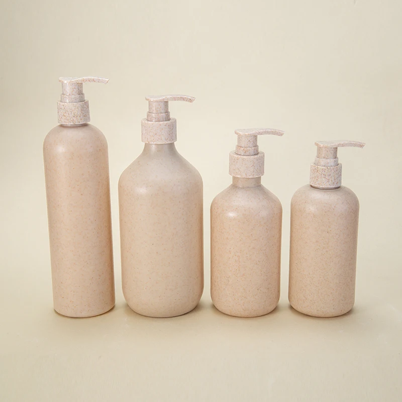 Wholesale 250ml 500ml Cylindrical Design Empty Plastic Bottles for Cosmetic Liquid Soap Leak Proof Durable Customization Service details