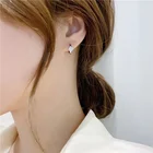 Earring Earrings Simple Designed Hoop Huggie Earring 925 Silver Women Girls Jewellery