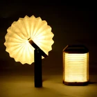 Hand Lamp 2021 Led Light Nordic Rechargeable Hand Lamp Folding Waterproof Led Lantern Camping Hand-lamps