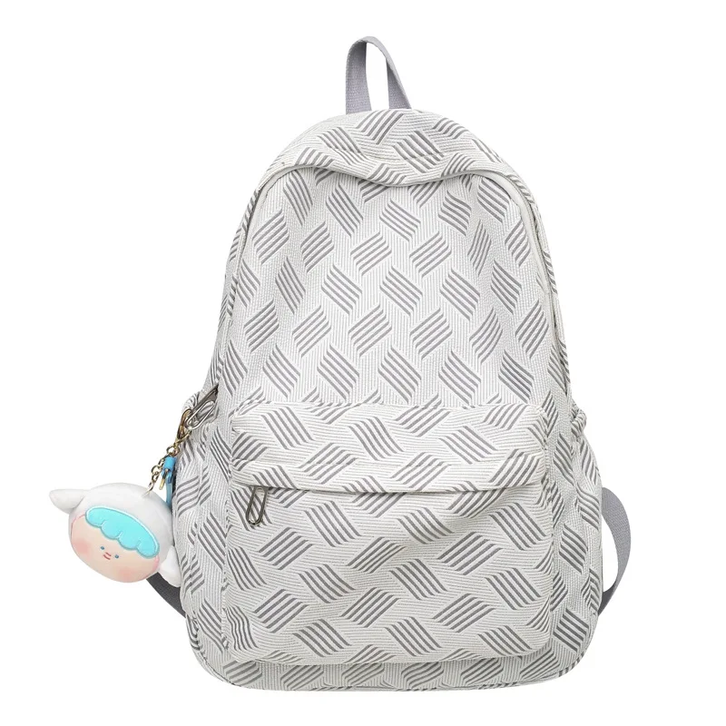 Wholesale Simple Lightweight Large Capacity Middle High School Bags Backpack For Teens Girls