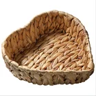 Arts And Crafts Fruit Tray Weaving By Grass Round Bins For Vegetable Arts And Crafts