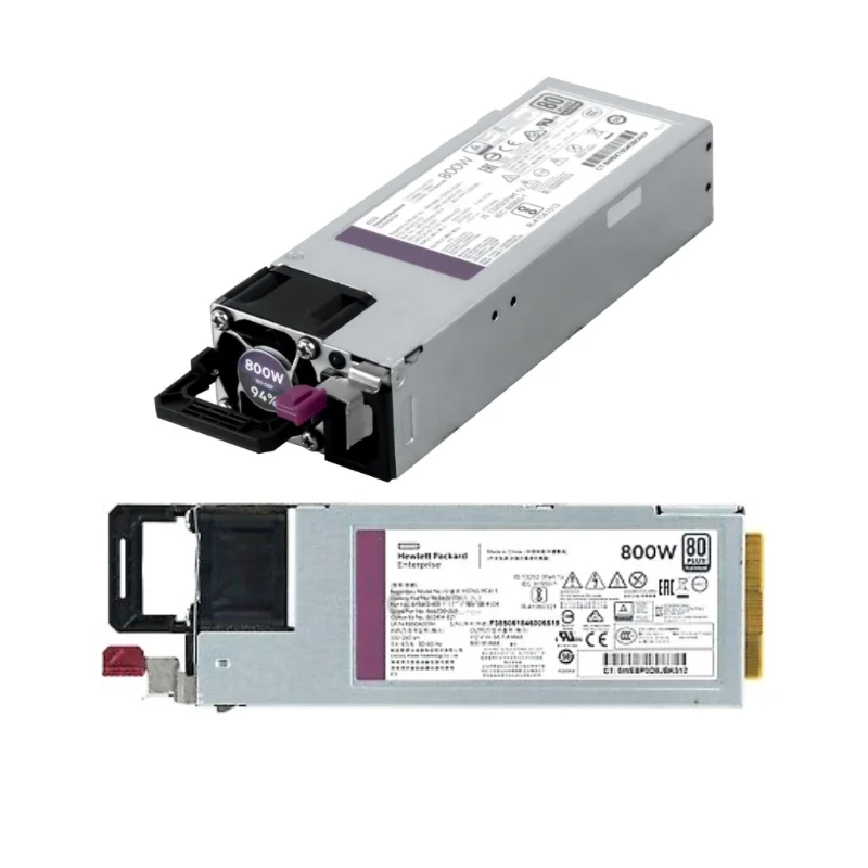 HPE 800W P38995-B21 Flex Slot Platinum Hot PlugLow Halogen Power Supply Kit