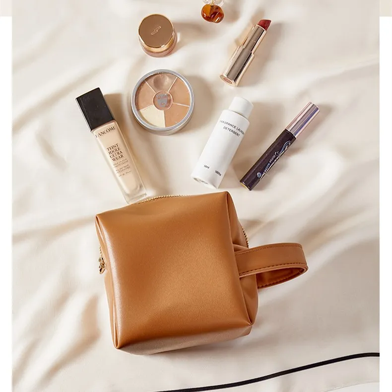 Portable multi-functional storage bag Travel waterproof toiletry bag PU makeup bag
