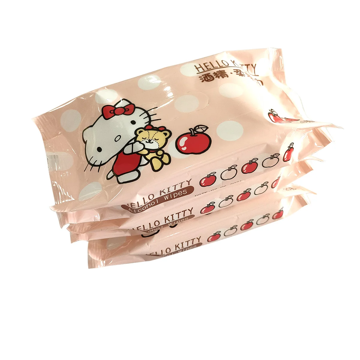 Mini Pocket Cleaning Wet Wipe Napkin Tissue Towel Bacteria Degradable Cute Canister Wet Wipes