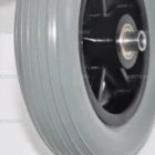 Wheel Plastic 7 Inch Special Vehicle Wheel 7x1.5 Inch Solid Rubber Wheel Garbage Truck Wheel