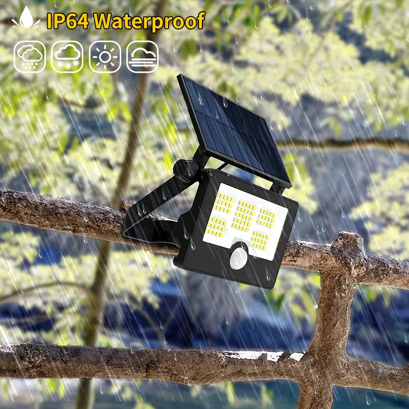 New solar body induction light garden garage road outdoor household floodlight solar wall light