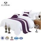 Set Cotton Bed Cotton Bed Sheet Cotton 4 Seasons Bedding Set Plain Satin 100% Cotton Bed Sheet Set