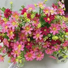 Wedding Durable 28 Head Jumping Orchid Chrysanthemum Autumn Home Decor Wedding Flower Artificial