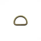 Ring Brass Ring Buckle Metal Buckle Zinc Alloy 1 Inch D Ring Colored Brass D Ring 24mm Metal D Buckle