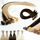 Hair LeShine Hair Wholesale Remy Human I Tip Hair Extensions Double Drawn 100% Russian Human Itip Hair Extensions