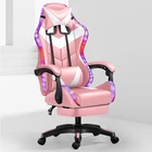 Chair 2021 Nice Quality Swiveling Racing R.GB Gaming Chair With Armrest Gamer Chair