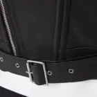 Leather Mens Jackets Custom 100% Cowskin Leather Mens Fashion Black Biker Jackets Wholesale