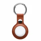 Case Wholesale Pu Leather Protective Cover Case Anti-lost Keychain Holder Tracker Protected Cover Case For Airtag