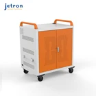 School Laptop Charging Cart Foldable Door Design Laptop Tablet Pc School Tablets Mobile Phone Charging Cart