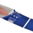 Self Adhesive Waterproof Self Adhesive Printing Jar Packaging Product Private Cosmetics Custom Roll Stickers Label