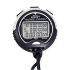 Watch China Factory Digital Stop Watch Dual With Count Down Timer Stopwatch Men Watch Fiets Stopwatch