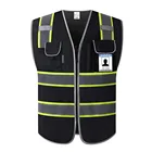Vest New Arrival Latest Design Popular Product Waterproof Pocket Black Construction Mesh Vest