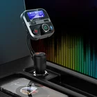Fm Radio Belking Car Audio Wireless FM Transmitter For Radio Station Handsfree MP3 Player Blue Tooth