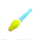 1Pcs Long Handle Glass Cleaning Brush Bottle Tea Cup Sponge Cleaner Kitchen Tool Sponge Brush Random Color