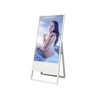 Portable Network advertising screen indoor android monitor lcd store digital poster kiosk display signage floor stand HD