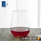 Glass Logo Custom Stemless Wine Glass Personalized Stemless Wine Glass Set For Wedding